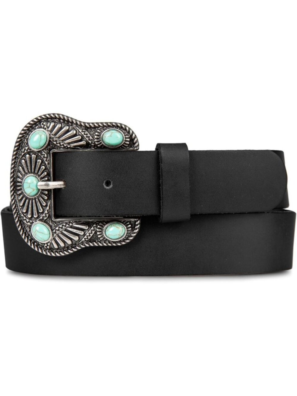 Classic Vintage Western Leather Belt for Women | Buffalo Leather Fashion